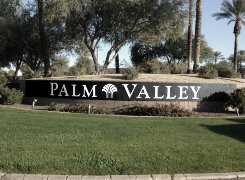 palm-valley-sign dimensional lettering